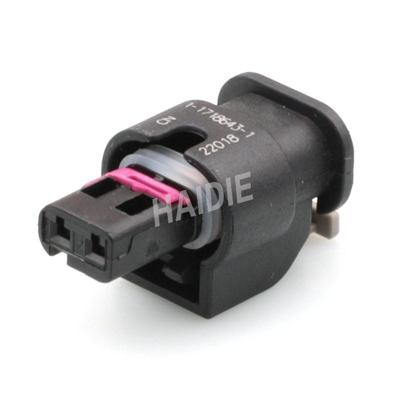 2 Pin 1-1718643-1 4F0973702 1-1670916-1 Wire Harness Car Urea Injector Bag Crash Knock Sensor Plug Automotive Connector For VW