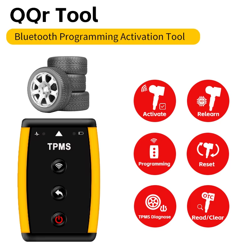 TPMS Activation Tool Bluetooth Programmer Read Relearn QQr Tool DAM100 Auto Sensors Product