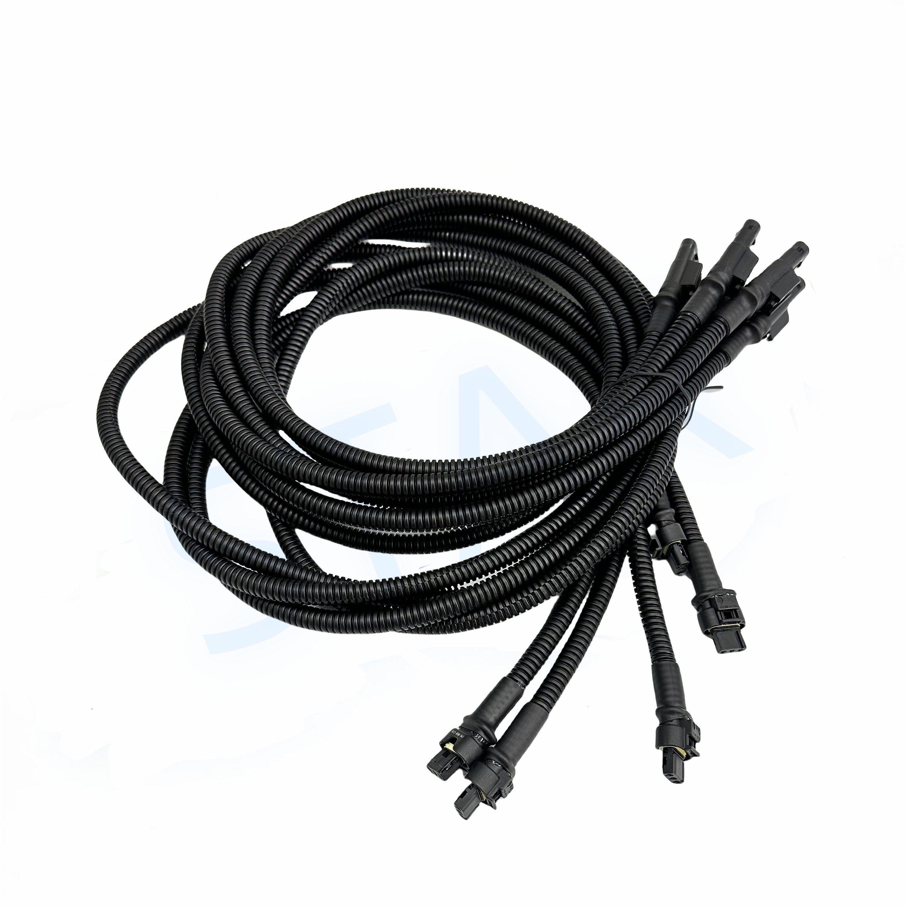 Customized 3 Way Car Reversing Radar Patch Wire Harness With Automotive Waterproof Connector 872-658-501/872-858-541