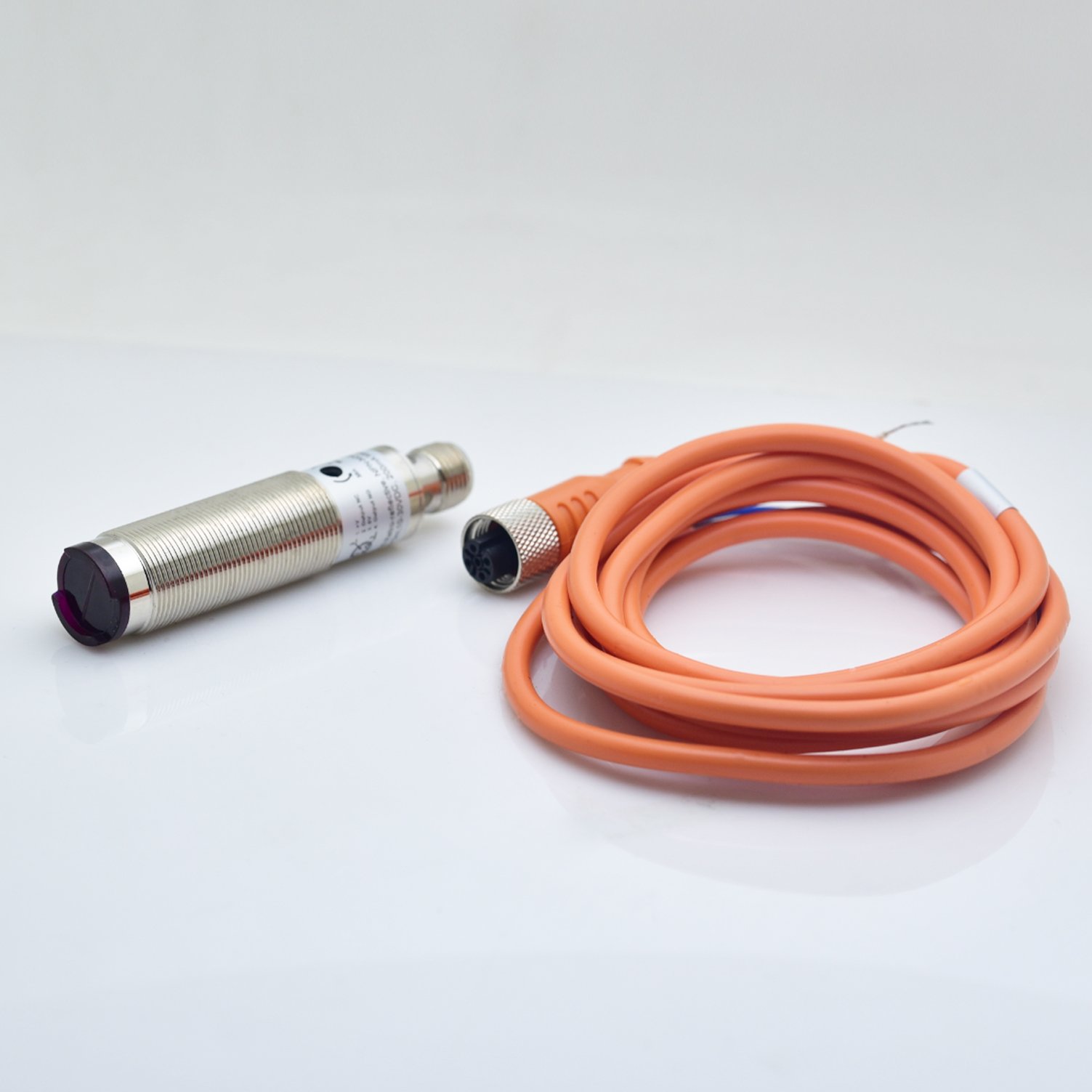 Biduk Optical Ir Proximity sensor With Colour Led Ring Short Range Cheap 18mm 6-36 V Dc
