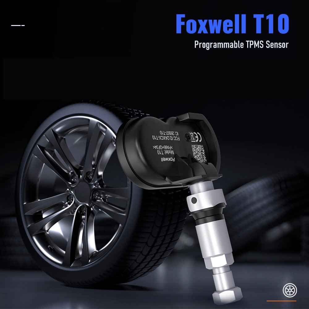 Factory Auto Parts Sensor Universal Programmable TPMS Tire Sensor Pressure Monitoring System for Car Foxwell T10