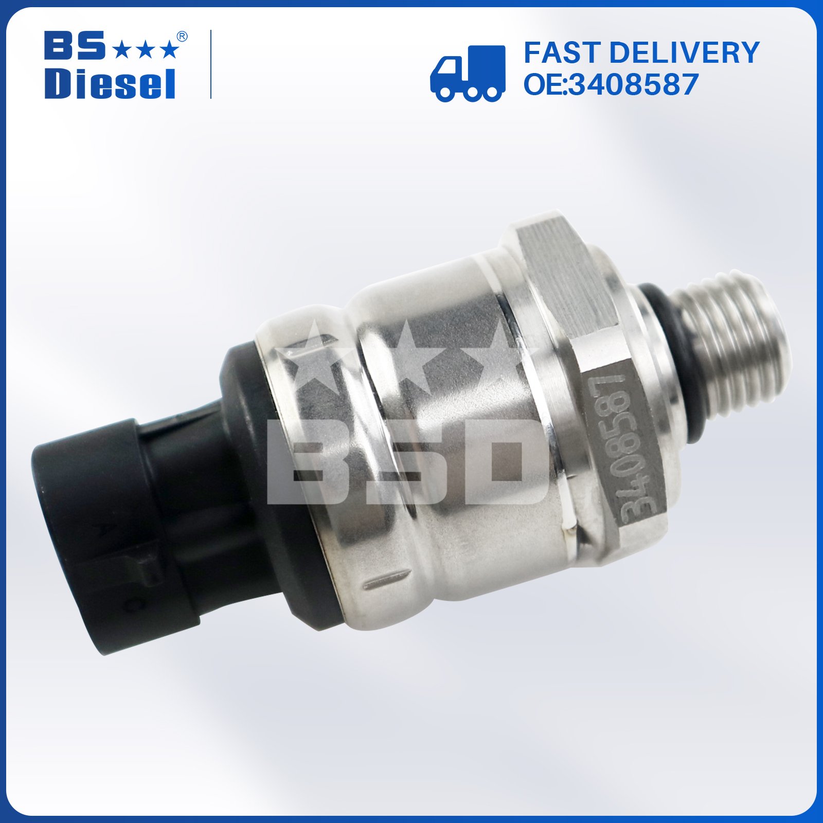 Diesel Engine Spare Parts Pressure Sensor 5594395 3408587 for Cummins QSK23 QST30 QSV81 QSV91 Diesel Engine