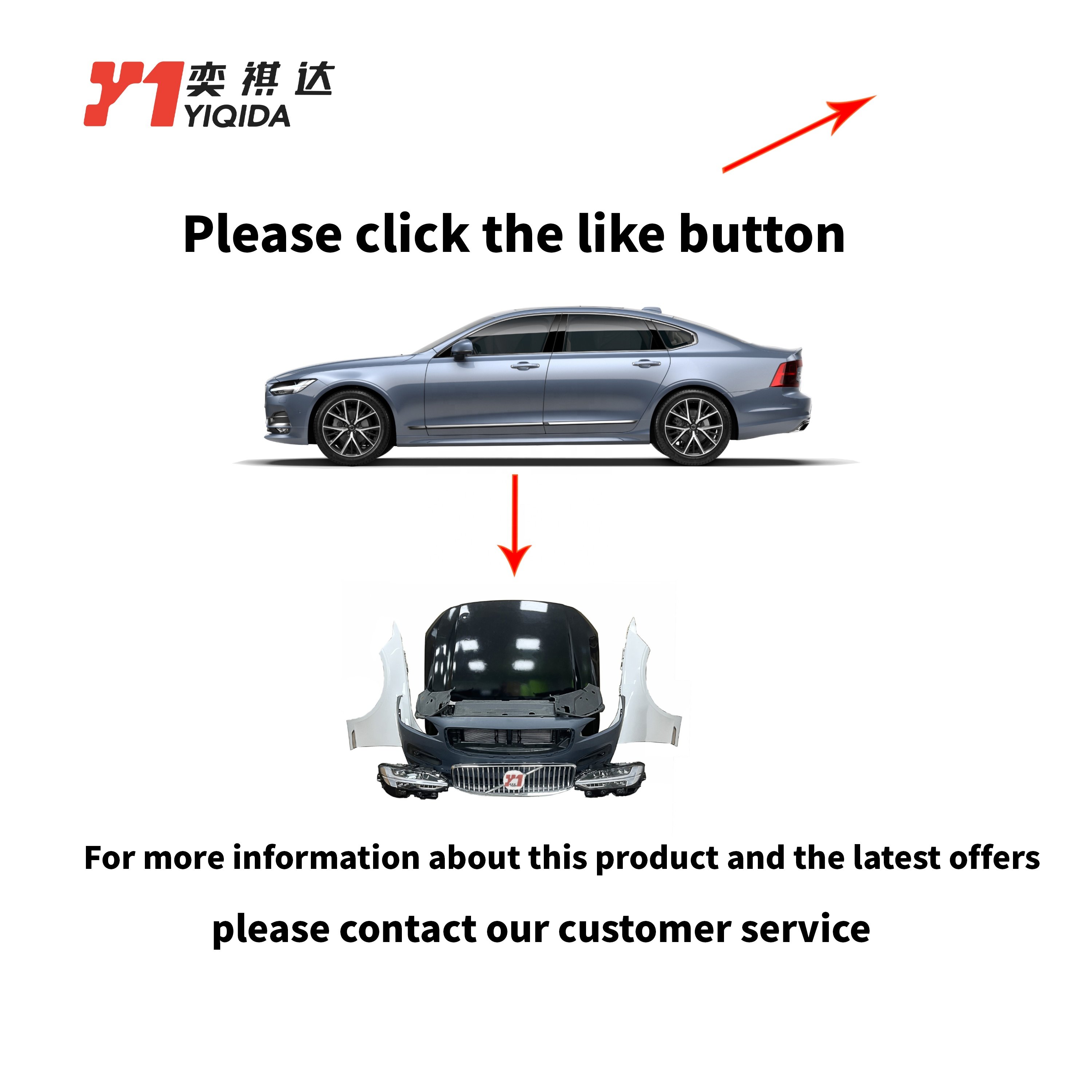 YIQIDA OEM Wholesale Guangzhou Auto Engine Systems Car Spare Parts Other Auto Parts Other Engine Assembly for Volvo XC60
