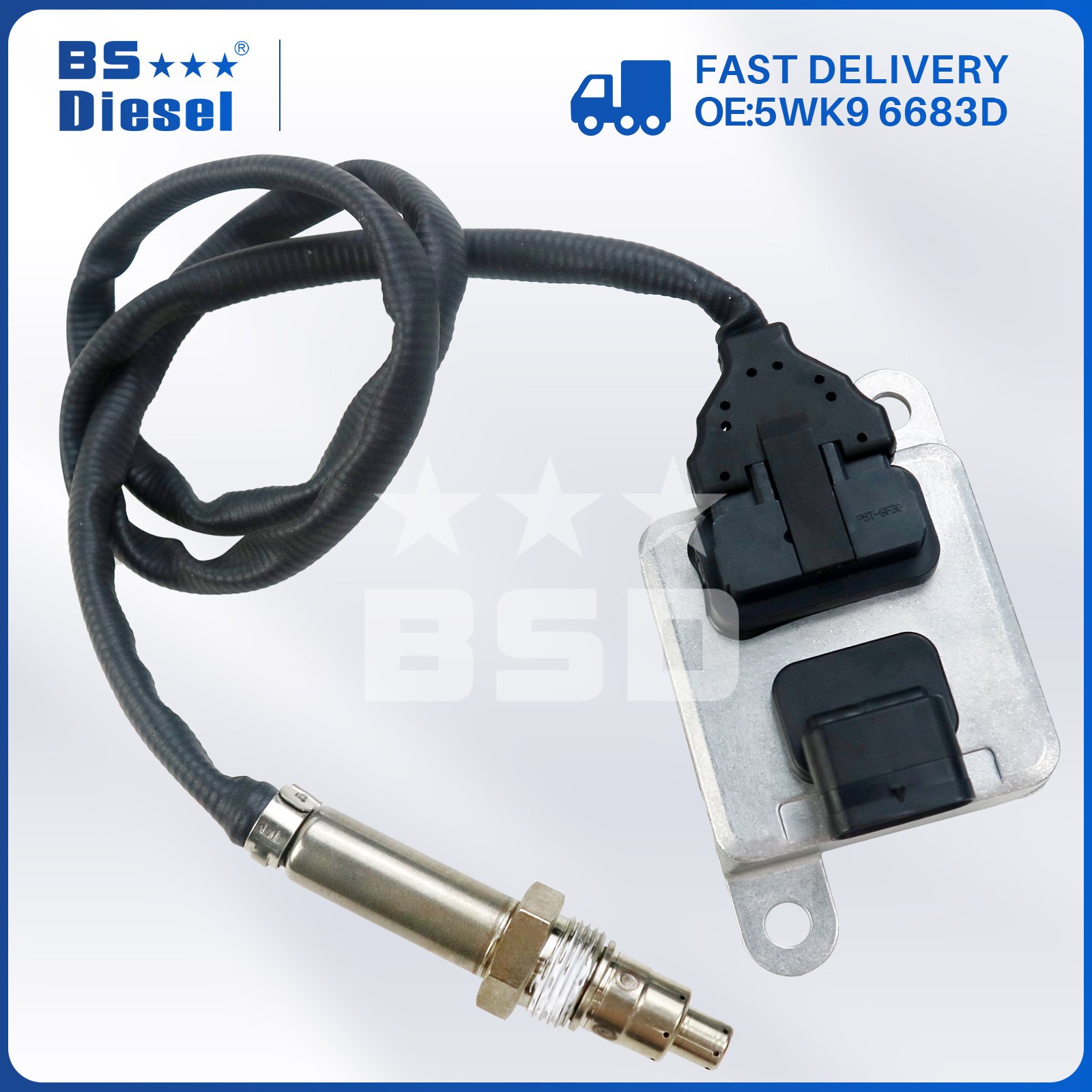 Aftermarket Parts Car Sensor A0009053603 5WK9 6683D Nitrogen Oxygen Sensor 5WK96683D NOX Sensor for Benz W205 W166 CLA350 GLE350
