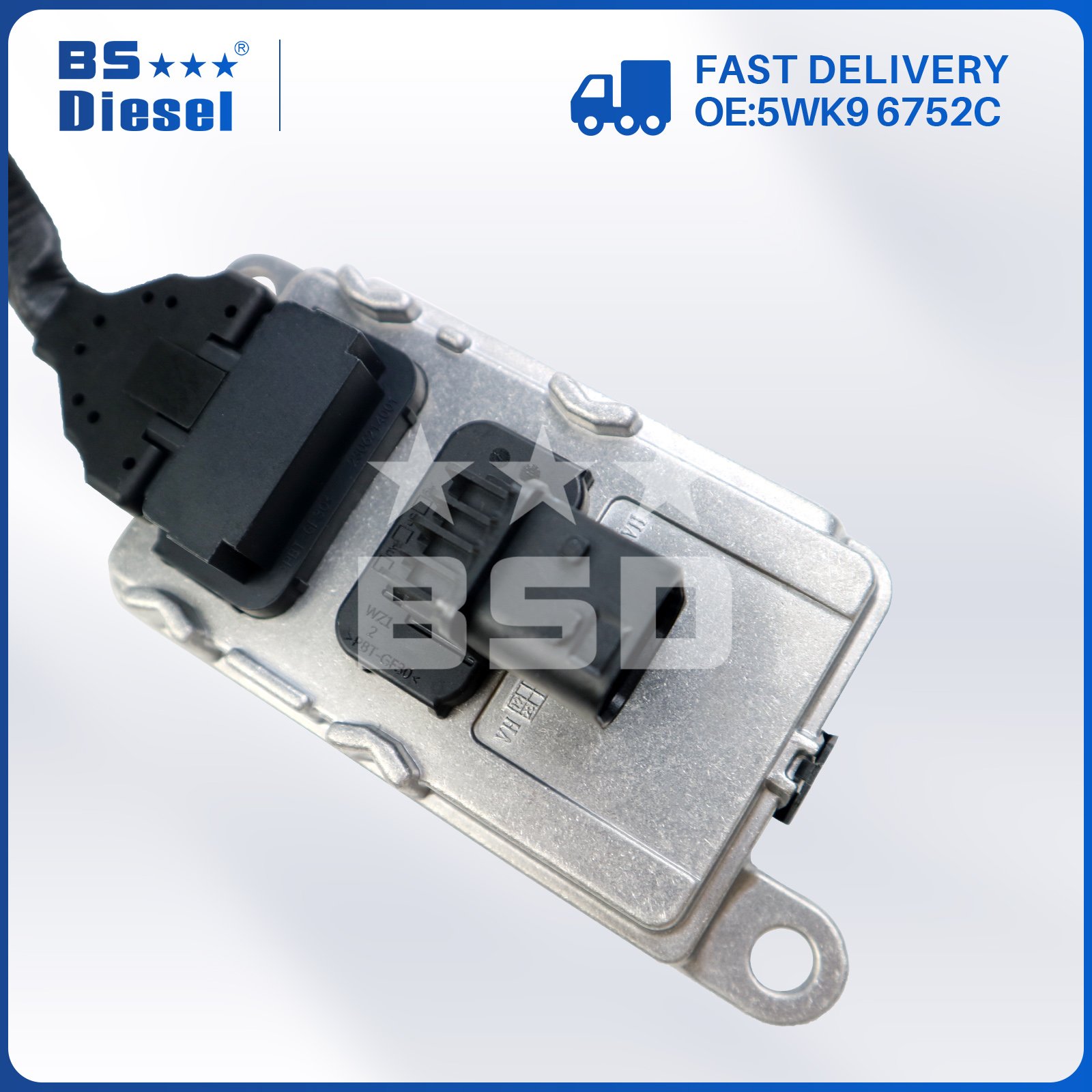 5WK9 6752C Auto Sensors Nitrogen Oxygen Sensor 4326868 Nox Sensor 5WK96752C for DAF XF Euro 6 Truck