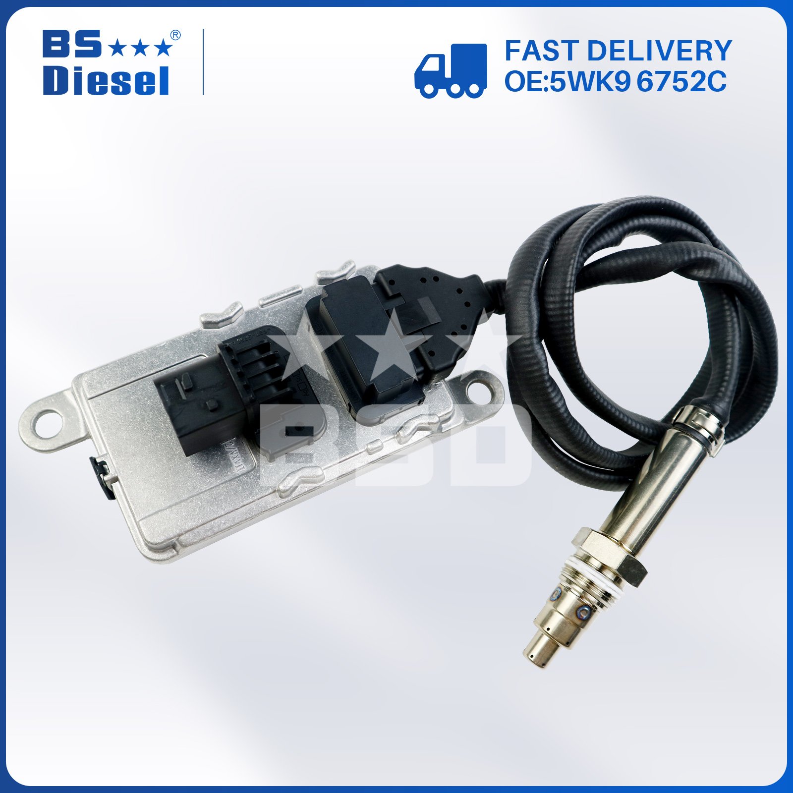 5WK9 6752C Auto Sensors Nitrogen Oxygen Sensor 4326868 Nox Sensor 5WK96752C for DAF XF Euro 6 Truck