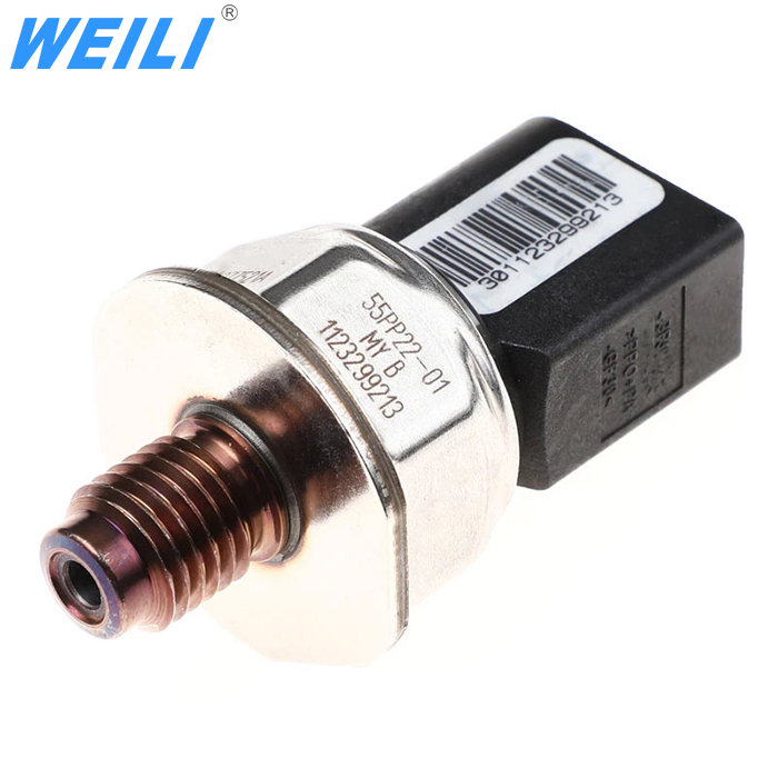 WEILI Fuel Rail Pressure Sensor for Mercedes-Benz W212 S212 W204 S204 55PP22-01 9307Z521A Fuel Pressure Sensor