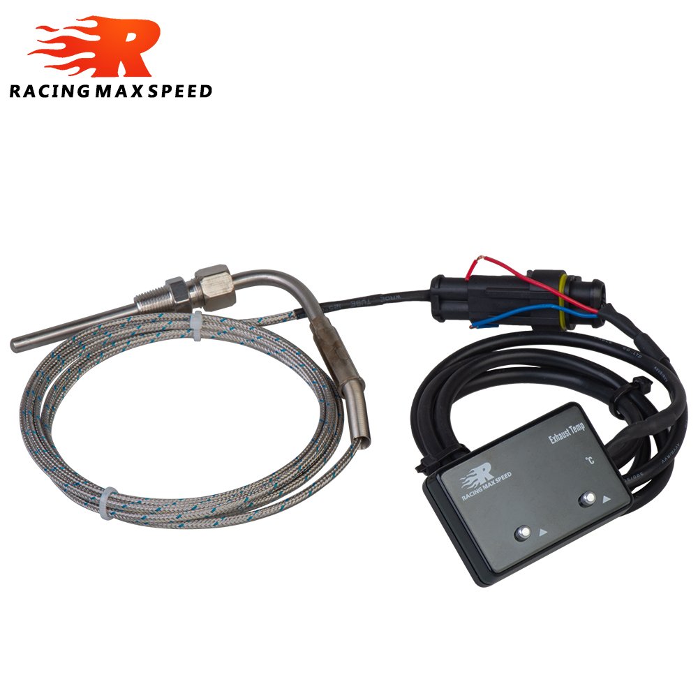 Car Exhaust Temp Gauge Exhaust Gas Meter Digital With Sensor EXT Temperature Meter Turbo for 4WD Hilux Patrol EGT Etm-01