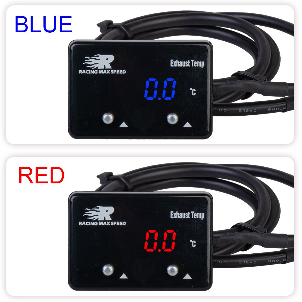 Car Exhaust Temp Gauge Exhaust Gas Meter Digital With Sensor EXT Temperature Meter Turbo for 4WD Hilux Patrol EGT Etm-01