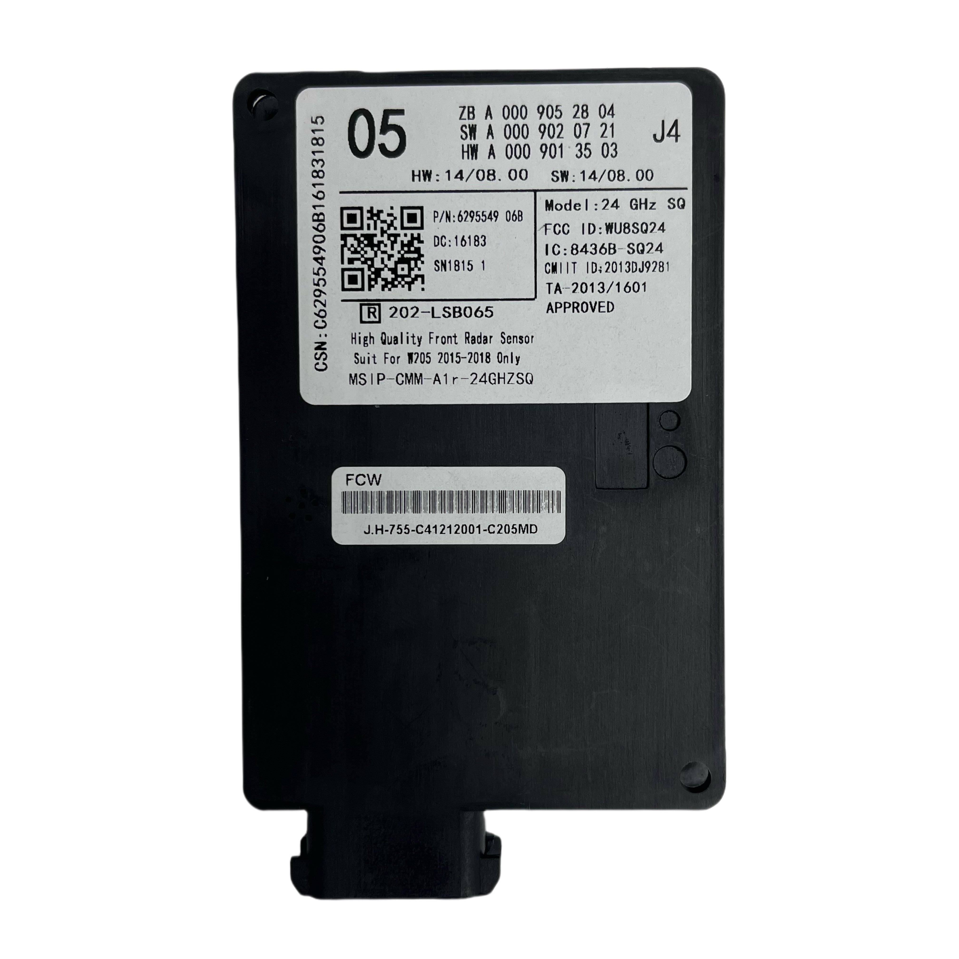 2014-2016 MercedesBenz W205 Auto Sensors Old Model Front Collision Warning Module (FCW)