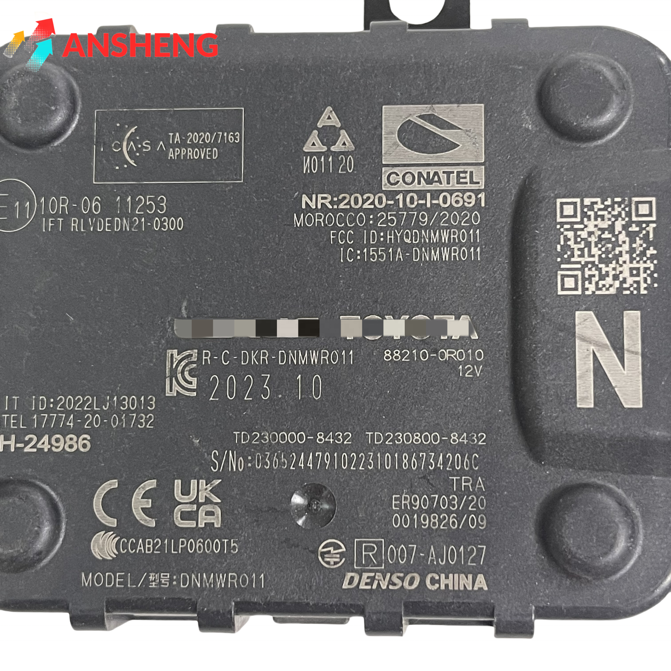 88210-0R010 Suitable for To yota Frontlander Corol la BZ4X Cruise Control Millimeter Wave Radar Sensor