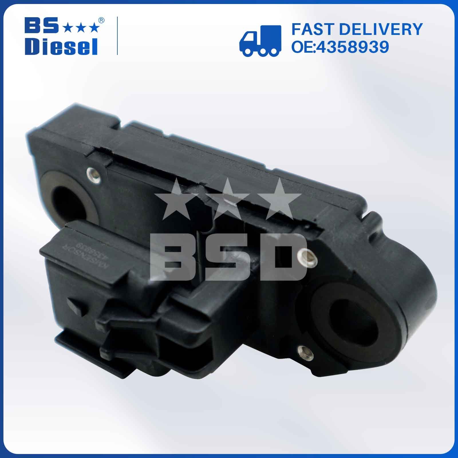 Hot Sale Auto Sensors Differential Pressure Sensor 4358939 DPF Sensor for Cummins ISX12 ISX15