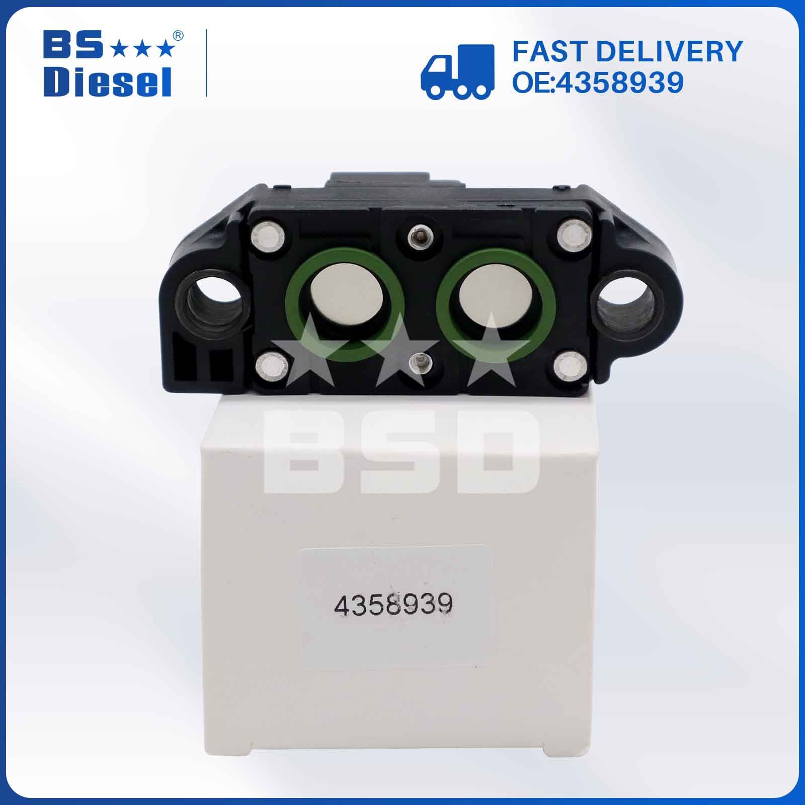Hot Sale Auto Sensors Differential Pressure Sensor 4358939 DPF Sensor for Cummins ISX12 ISX15