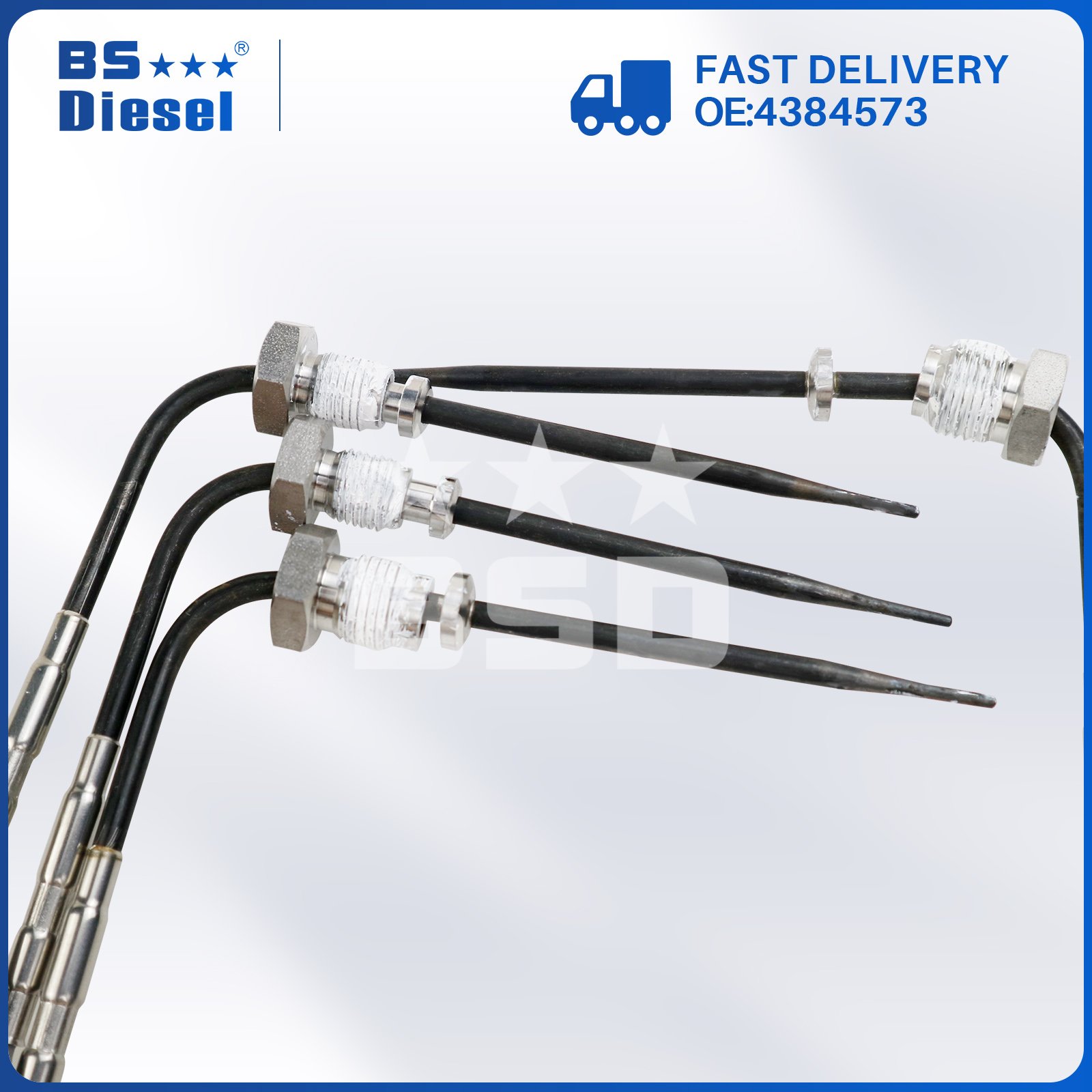 SCR System Exhaust Gas Temperature Sensor Thermocouple EGT Sensor 4384573 for Cummins ISB QSB Engine