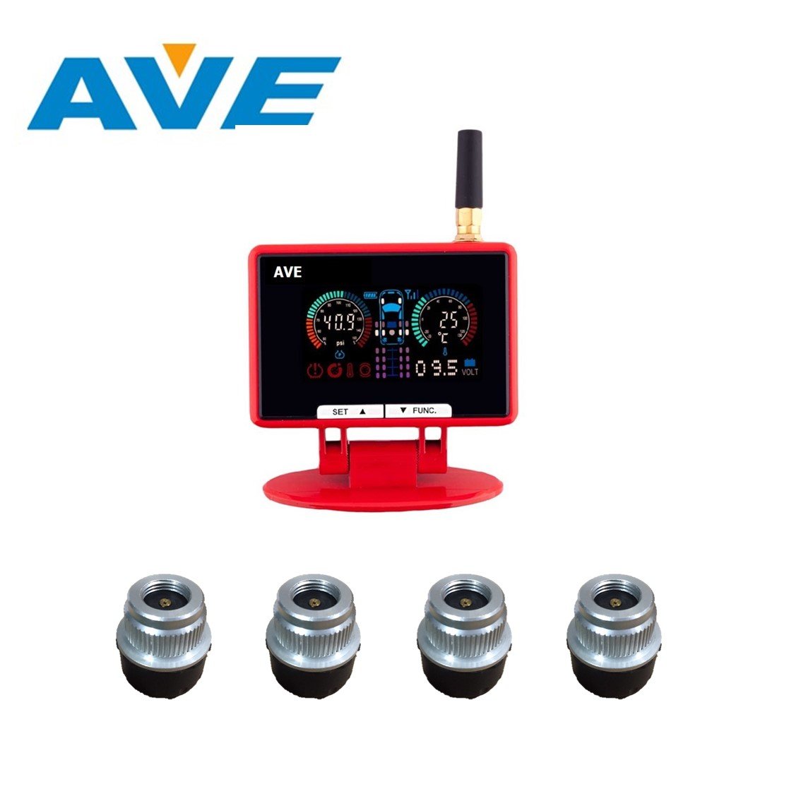 AVE TPMS 12V1 External Auto Sensors for Forklift or Mining Vehicles