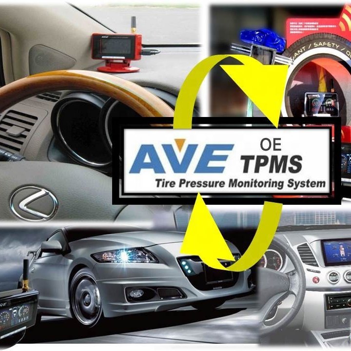 AVE TPMS 12V1 External Auto Sensors for Forklift or Mining Vehicles