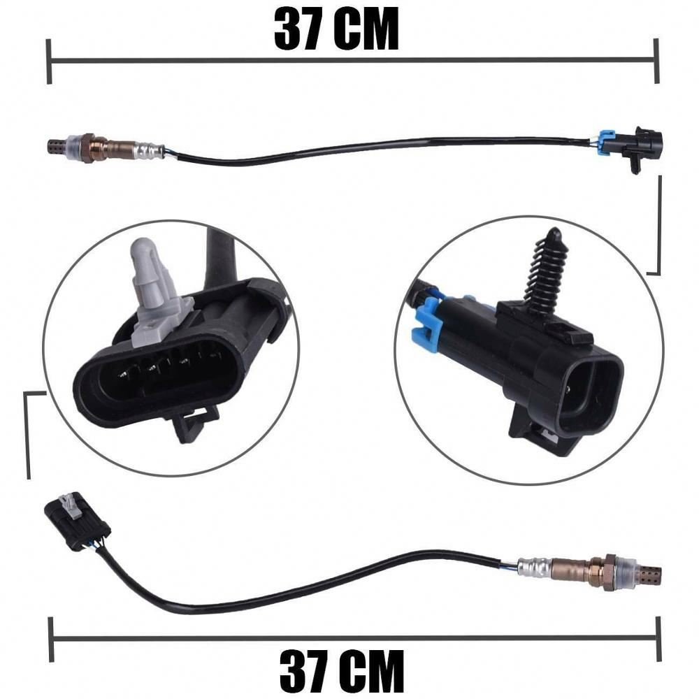 4 Pieces Upstream & Downstream O2 Lambda Oxygen Sensor For Chevrolet 9617178