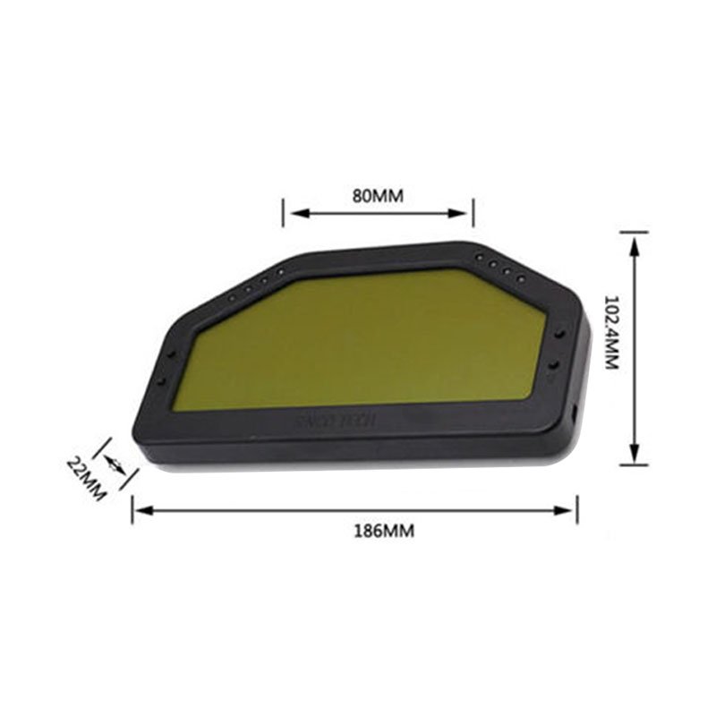 908 Car Dash Race Display Dashboard Connecting Wire LCD Screen Multi-function Gauge Sensor Kit