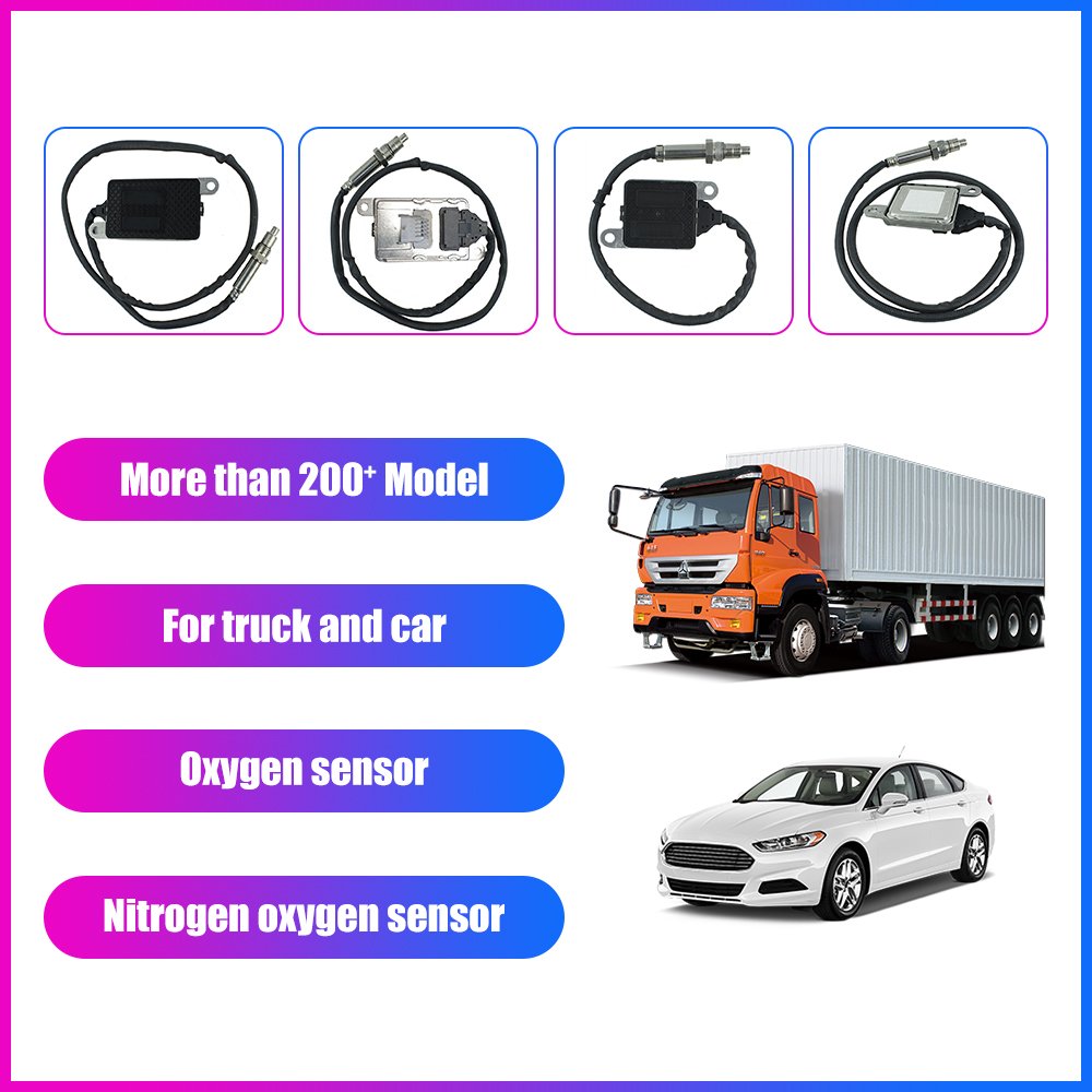 Car Nitrogen Oxygen Sensor Auto Parts Nox Sensor for Mercedes-Benz Detroit Diesel Inlet DD13 DD15 DD16 OEM NO A0101531928