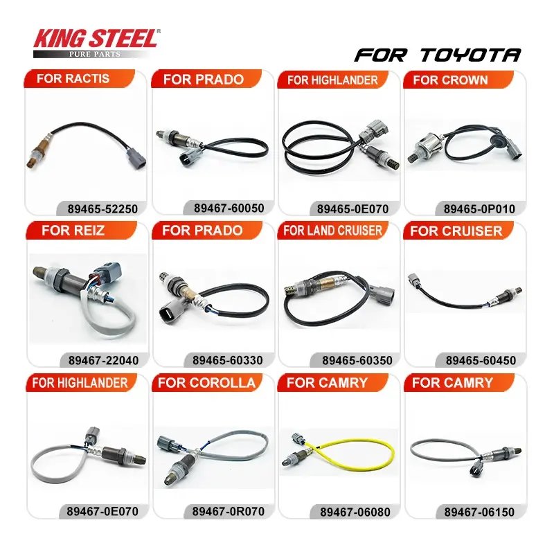 Wholesale Price Car Auto Sensor Oxygen for Japanese Toyota Mitsubishi Honda Hyundai Mazda Nissan O2 Lambda Oxygen Sensor