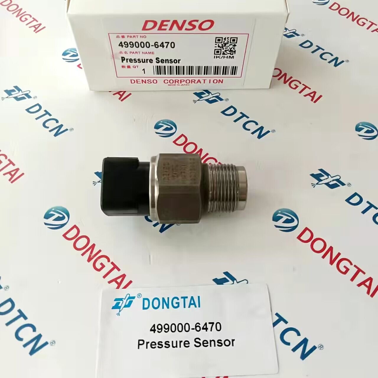 DENS-O Diesel Fuel Engine Common Rail Pressure Sensor 499000-6470 for TOYOTT 89458-60011