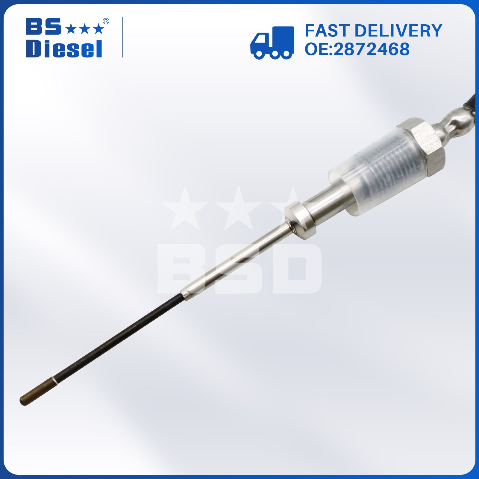 Wholesale Price Car Spare Parts Auto Sensors Exhaust Gas Temperature EGT Sensor 2872468 for Cummins ISX ISM Diesel Engine