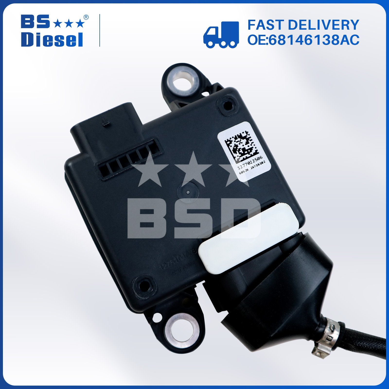 Nitrogen Oxide Sensor 2851052 68249511AA 0281006343 NOX Sensor 68146138AC for GRAND CHEROKEE 14-19 PROMASTER 1500 25003500 14-17
