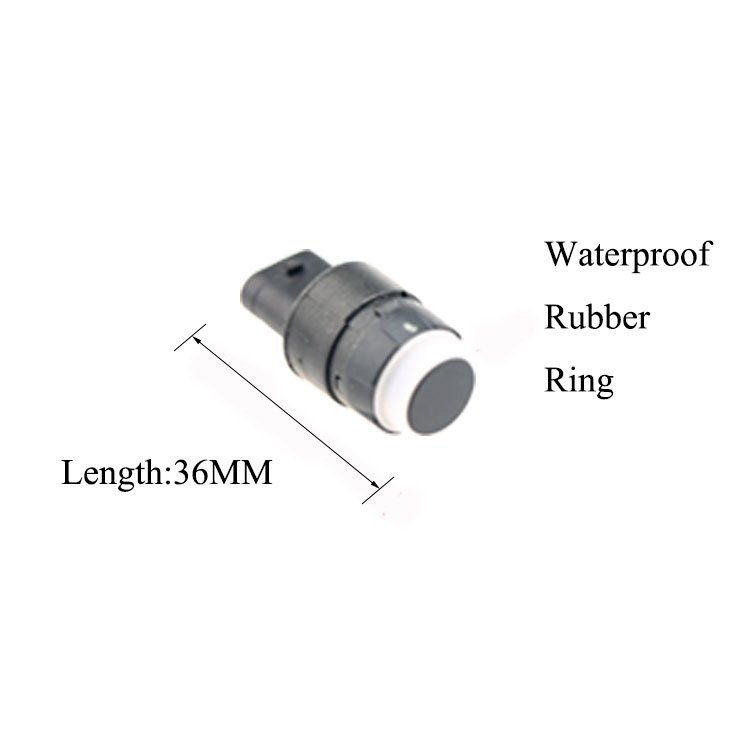 Front Car Distance Sensor Auto Car Parktronic 8 Sensors Rear & Front Mini LED Parking Sensor