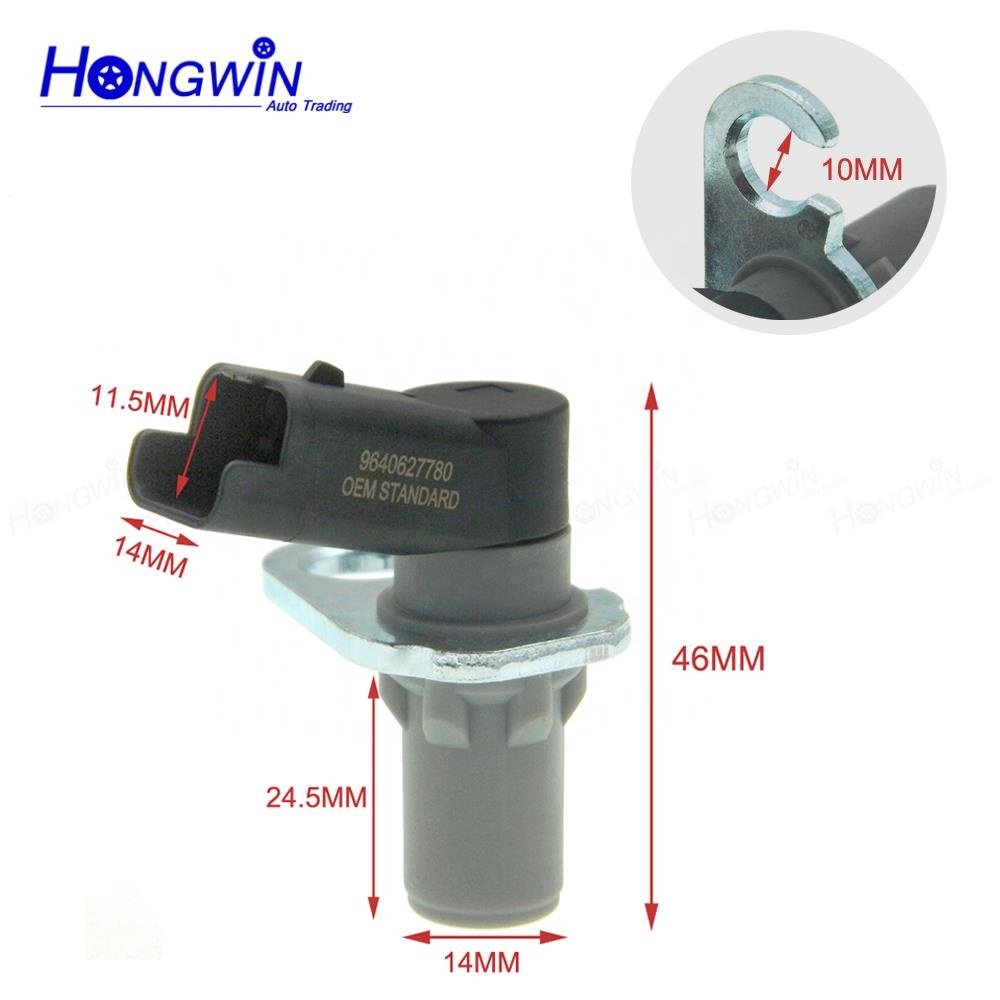 Genuine No.:9640627780 Crankshaft Position Sensor For P-eugeot 206 307 308 407 607 807 Expert Citroen Berlingo C4 C5 C6 C8 Jumpy