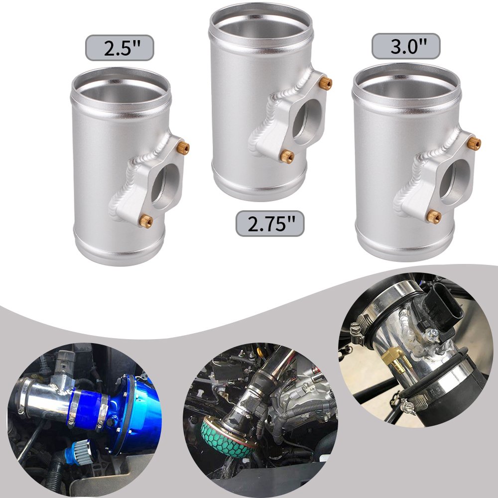 Wholesale Car Air Flow Sensor Mount Adapter 63/70/76MM Maf Meter for TOYOTA MAZDA SUBARU SUZUKI Air Intake Meter Mount