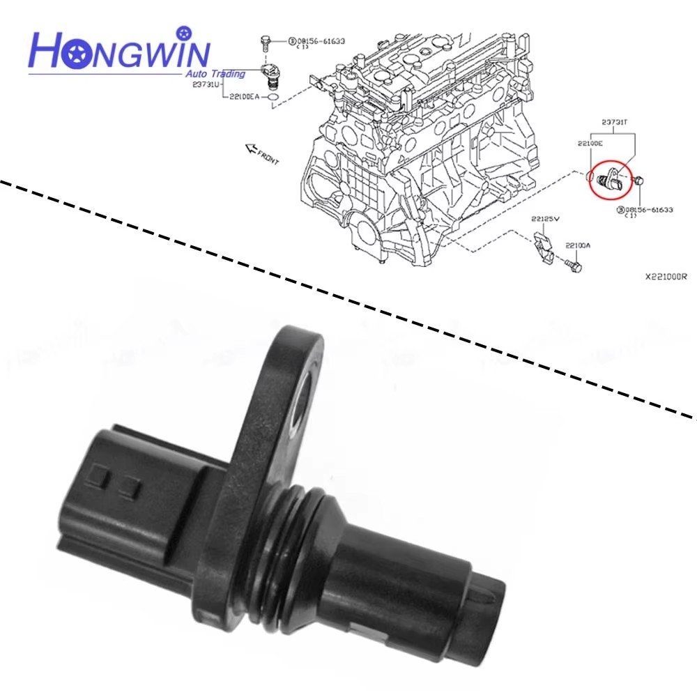 23731-ED01A 23731-1VA0A 23731-ED001 New Crankshaft Position Sensor For Nissan Tiida Teana Versa 2008-2011 HR16DE 23731ED01A