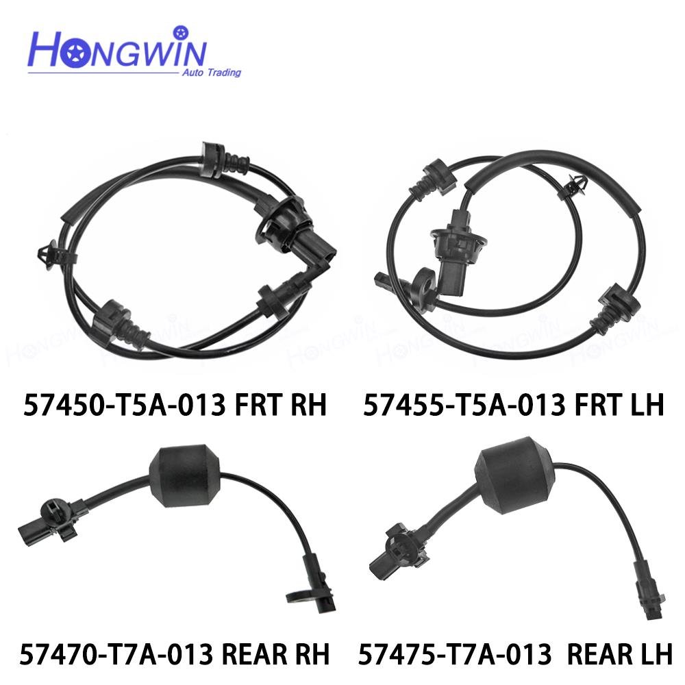 OEM#: 57450-T5A-013 57455-T5A-013 57470-T5A-003 ABS Wheel Speed Sensor Front Rear Left Right for H-onda City Fit 1.5L 2015-2019