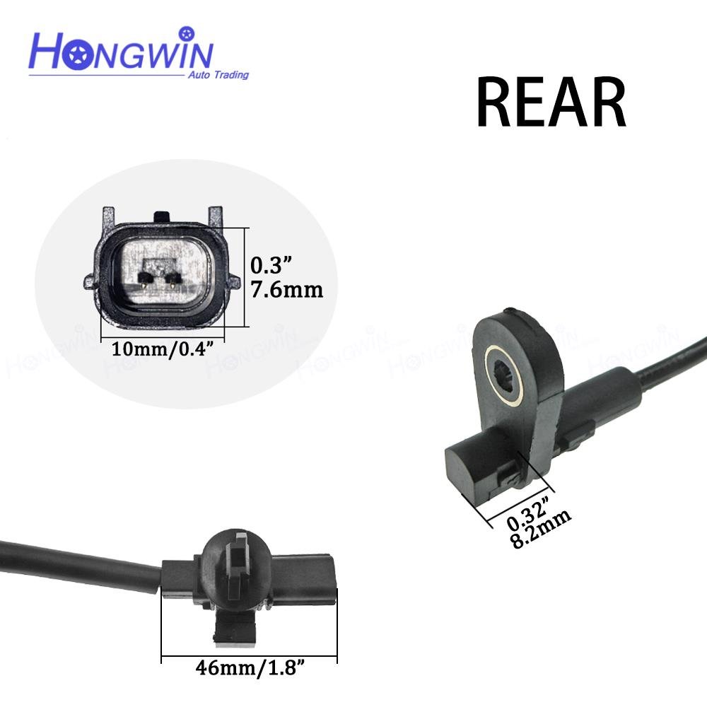 OEM#: 57450-T5A-013 57455-T5A-013 57470-T5A-003 ABS Wheel Speed Sensor Front Rear Left Right for H-onda City Fit 1.5L 2015-2019