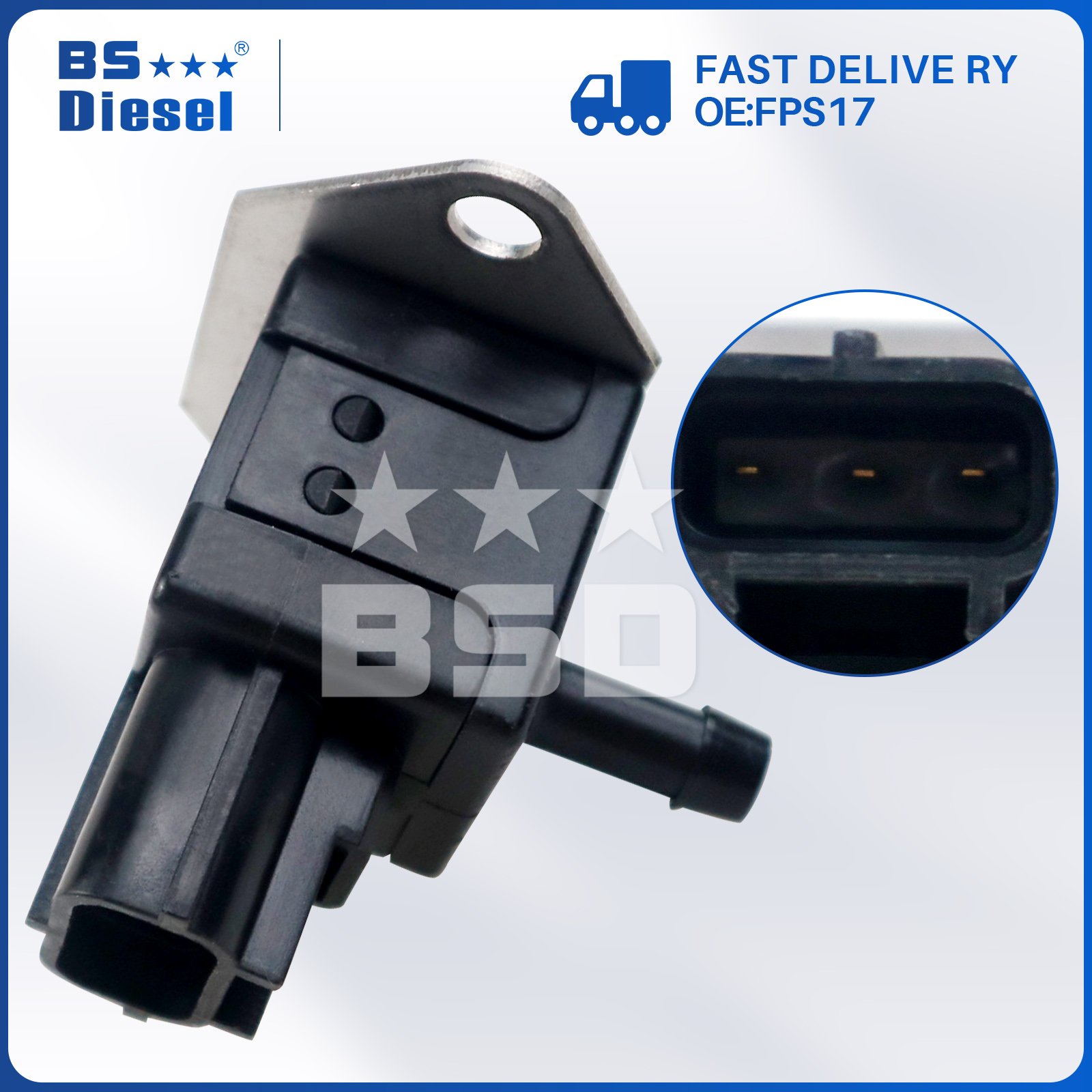 Brand New Auto Spare Parts Fuel Pressure Sensor 3R3Z-9F972-AA FPS17 for Jaguar XK8 S-Type Ford F-150