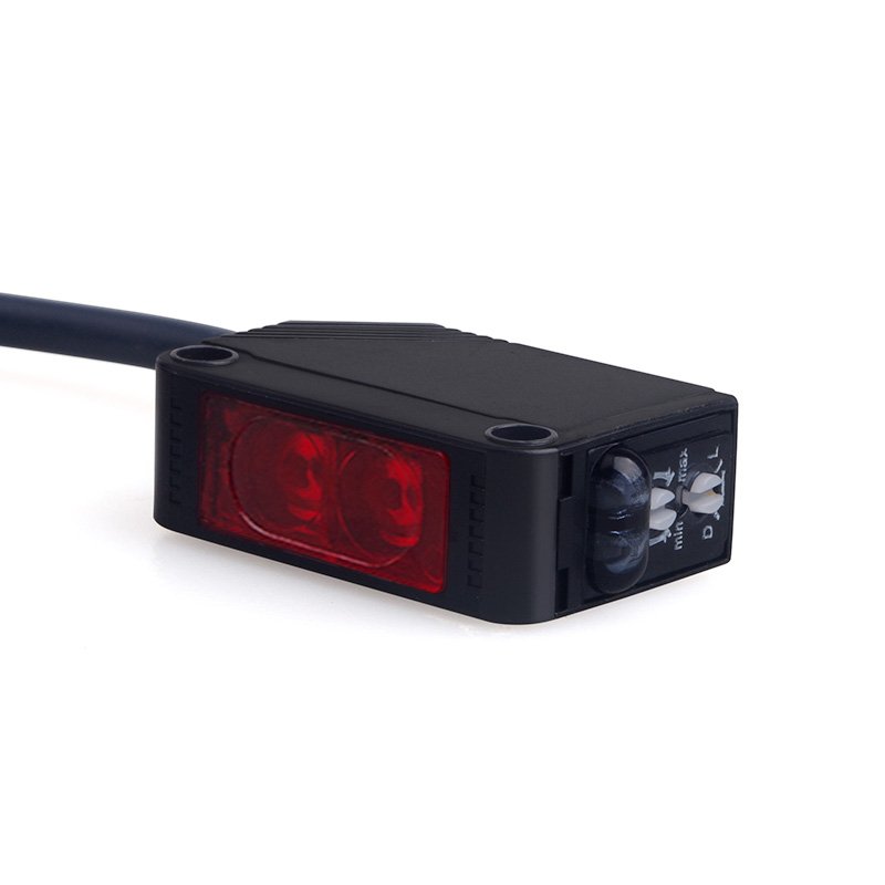 BXUAN Photoelectric sensor Price Detection Distance 1m NPN NC DC10-30V Optical Proximity sensor Photoelectric Switch sensor