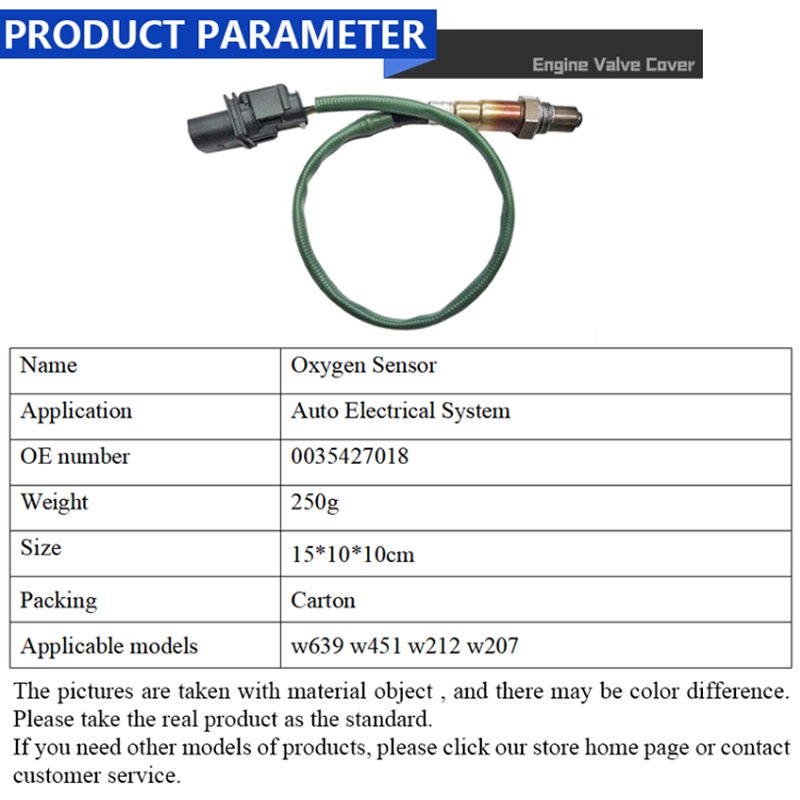 For Mercedes Benz W639 W451 W212 W207 W203 W176 W242 W246 OE 0035427018 Hot Sale Auto Engine Parts Oxygen Sensor