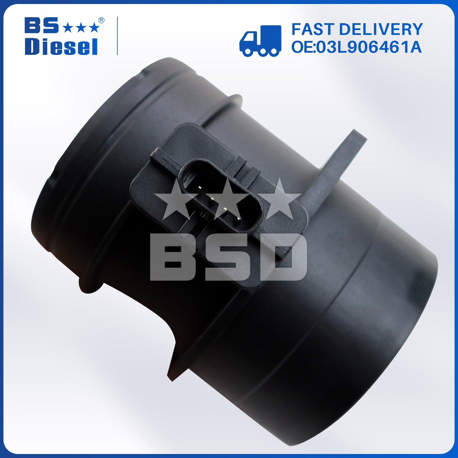 Auto Sensors MAF Sensor Mass Air Flow Meter Sensor 03L906461A for Au-di V-W Parts