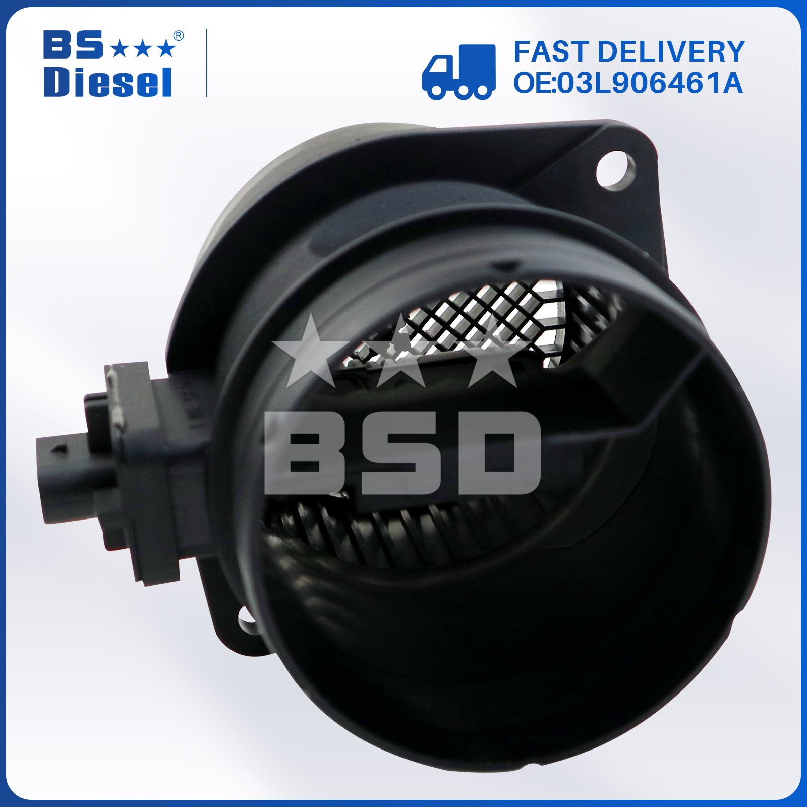 Auto Sensors MAF Sensor Mass Air Flow Meter Sensor 03L906461A for Au-di V-W Parts