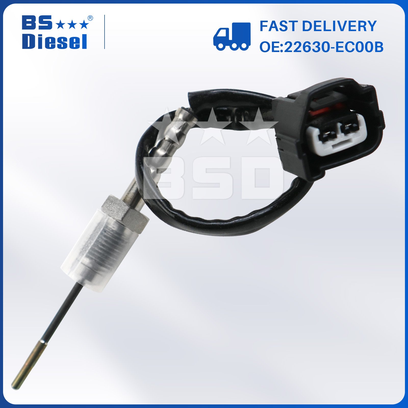 Exhaust Gas Temperature Sensor 22630EC00B EGT Temp Sensor 22630-EC00B for Nissan Cabstar NP300 Navara Pathfinder 2.5 DCi