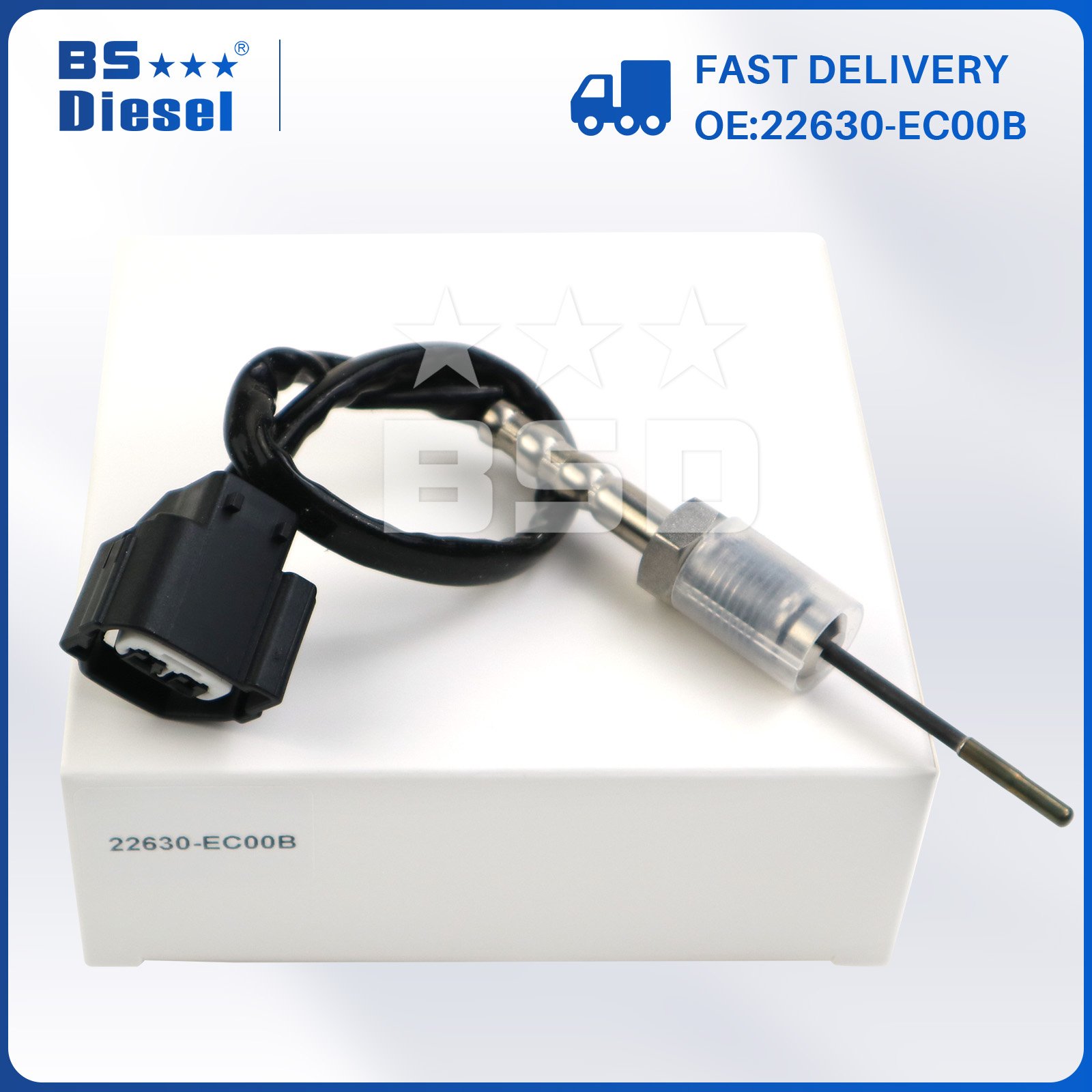 Exhaust Gas Temperature Sensor 22630EC00B EGT Temp Sensor 22630-EC00B for Nissan Cabstar NP300 Navara Pathfinder 2.5 DCi