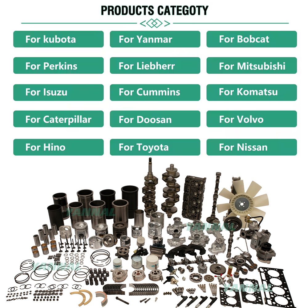 High-Performance 3034 Camshaft Bush for Caterpillar Camshaft Bearing Bush 3034 Engine Spare Parts