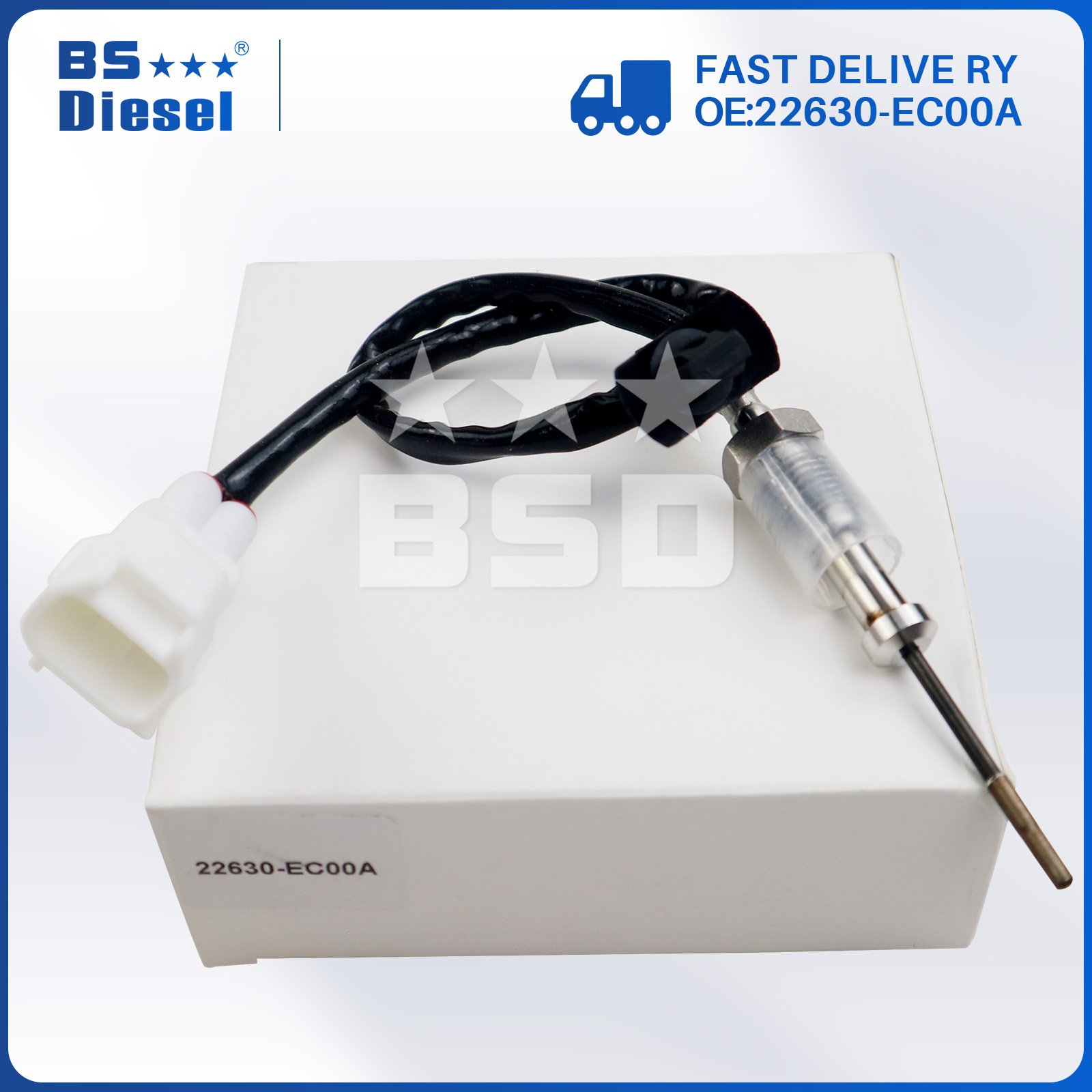 Truck Engine Parts EGT Sensor 22630EC00A Exhaust Gas Temperature Sensor 22630-EC00A for Nissan CABSTAR NP300