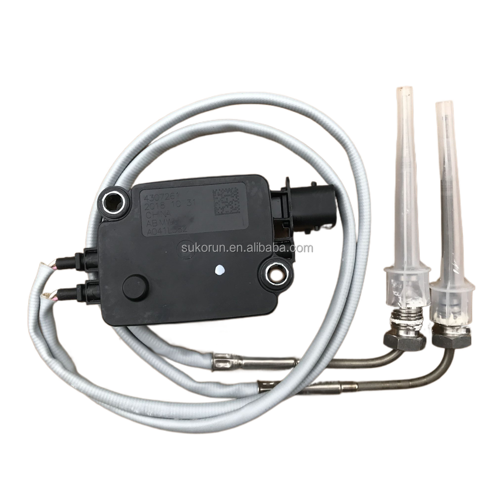 Genuine 4307261 Exhaust Gas Temperature Sensor for Cummins 6C8.3 QSL9 L9 QSC8.3 ISC diesel Engine