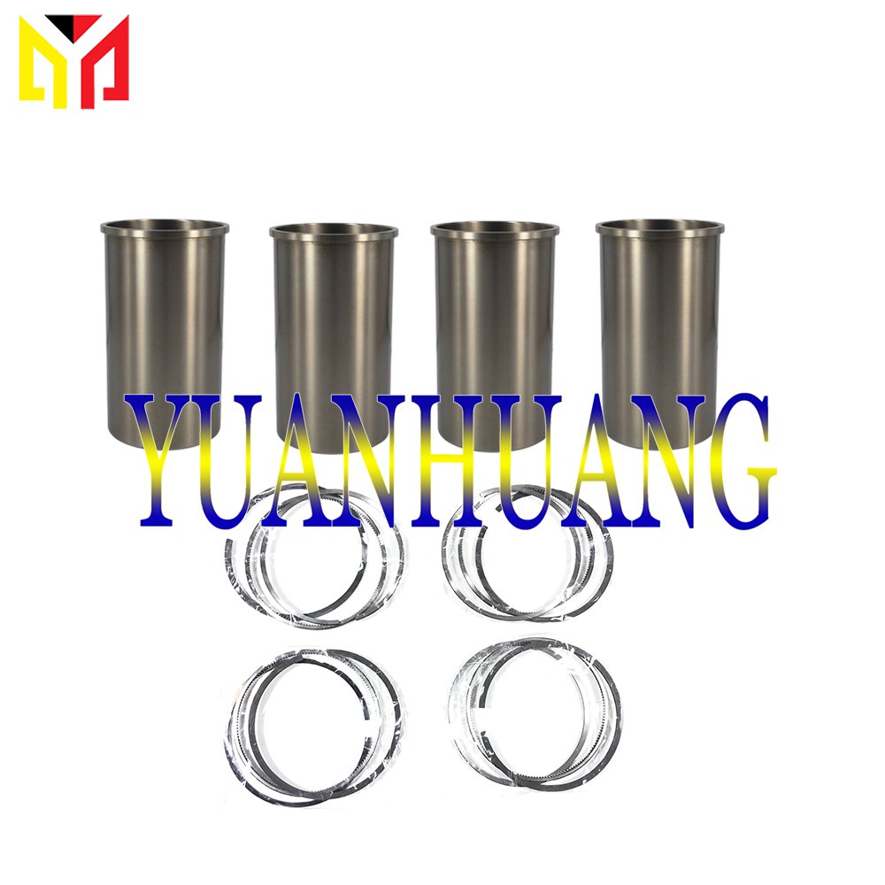 4M41 Repair Kit Piston Ring Cylinder Liner Full Gasket Set for MITSUBISHI FIT Diesel Engine Excavator Loader