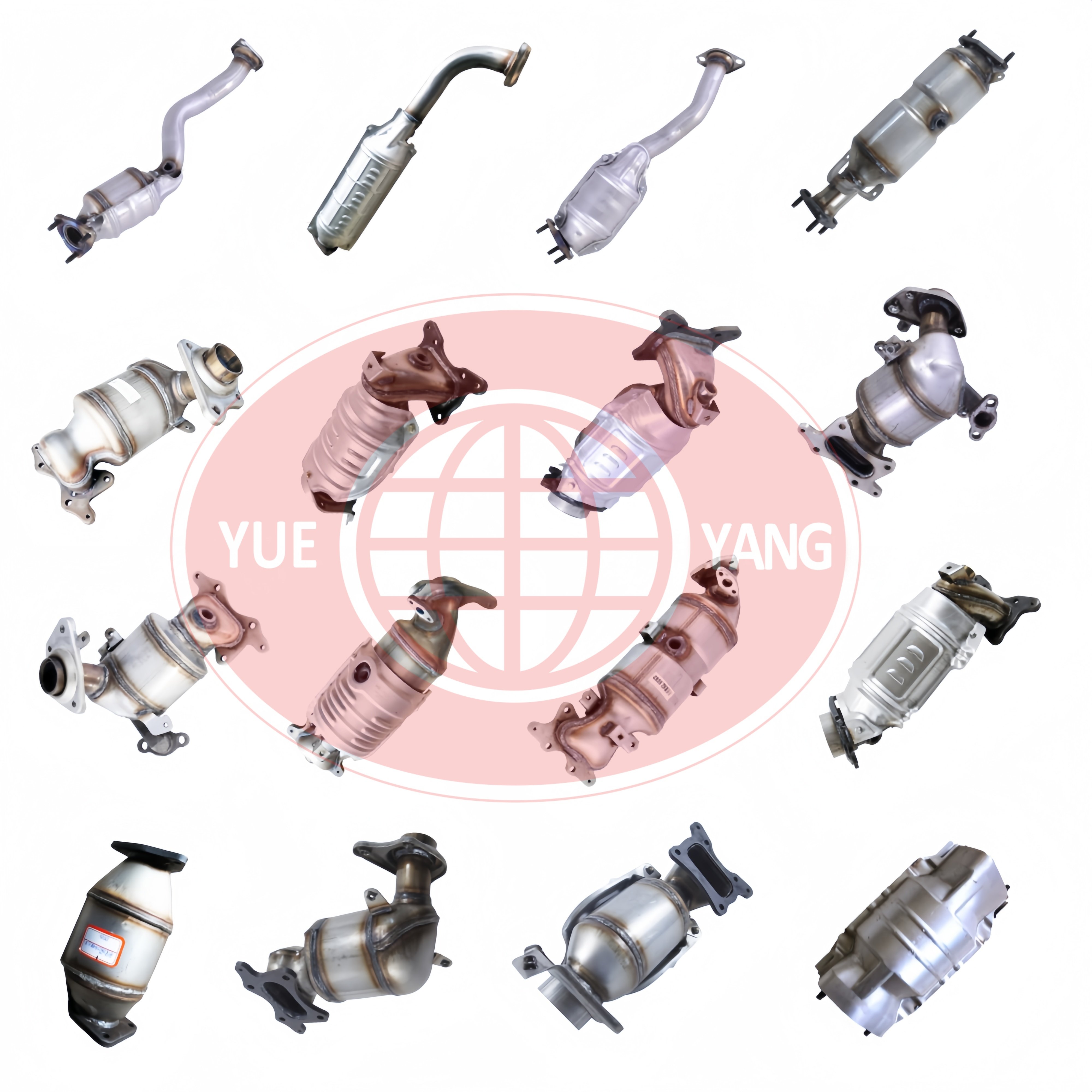 Engine Part System Used Car Three Way Catalytic Converter for Nissan Patrol 4.2T Front Catalytic Converter