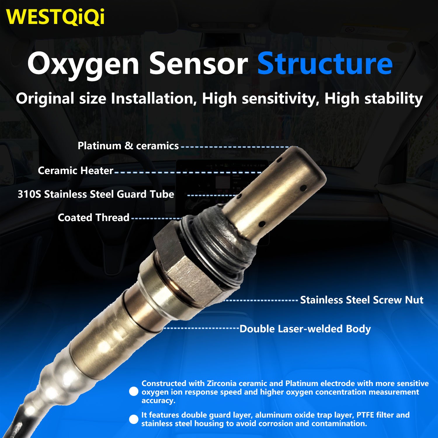 Wholesale Price Car Auto O2 Sensor Oxygen for Japanese Toyota Mitsubishi Honda Hyundai Mazda Nissan O2 Lambda Oxygen Sensor
