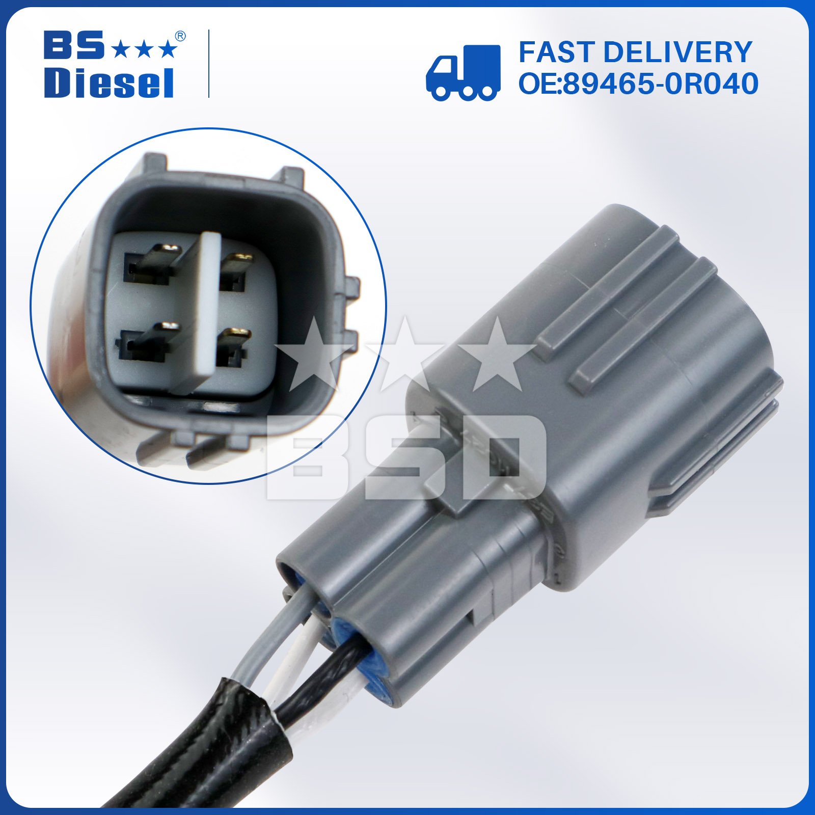 Lambda Probe Sensor 894650R040 Auto Sensors O2 Oxygen Sensor 89465-0R040 for 2013-2018 Toyota RAV4 2.5L Engine