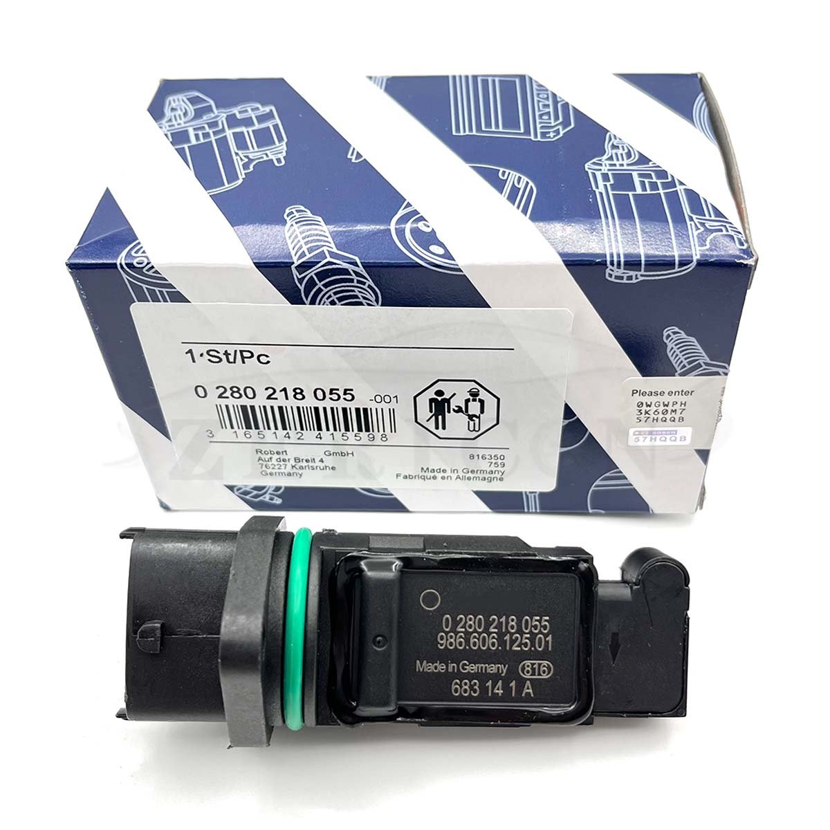 High Quality Auto Parts Air Flow Sensor Suspension System Rear Axle OEM 0280218055 for Porsche 911 Carrera Boxster 986