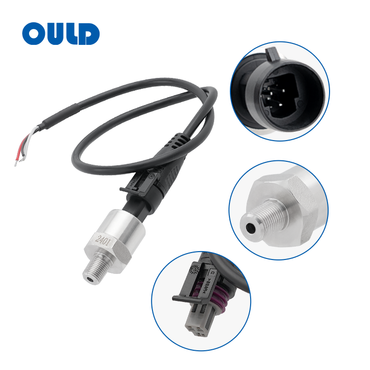 Universal Stainless Steel Oil Fuel Pressure Sensor 1/8 NPT With Connector 150psi Pressure Sensor/pressure Transmitter