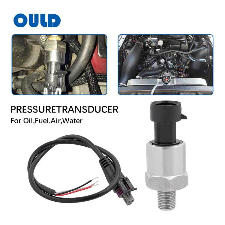 Universal Stainless Steel Oil Fuel Pressure Sensor 1/8 NPT With Connector 150psi Pressure Sensor/pressure Transmitter